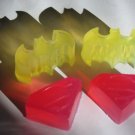 Batman vs Superman Soap - Glycerin Soap - Party Favors, Gift, Super Heroes