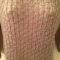 NWT Willow Bay Silver Sparkly 3/4 Sleeve Knit Sweater, Medium