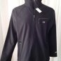 NWT New Balance Black Mock Neck Front Zippered Weather Resistant Men's Jacket, L