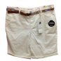NWT Style & Co. White Plus Size Tummy Control Denim Bermuda Shorts, Size 18