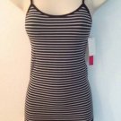 NWT Energie Juniors Stretch Black Striped Cami, Available in S,M,L,XL