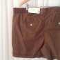NWT Sonoma Life Style Brown Plus Size Modern Fit Shorts, 24w