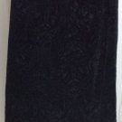 Nwt Uniform By John Paul Richard Black Velour Paisley Print Pencil Skirt, Small