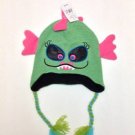 NWT Girls Knit Cap Fleece Lined Winter Halloween Hat, One Size