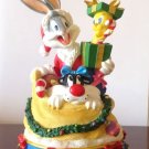 San Francisco Music Box Looney Tunes Bugs Tweety Sylvester Musical Figurine