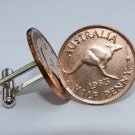 Australian Halfpenny Coin Cufflinks
