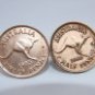 Australian Halfpenny Coin Cufflinks