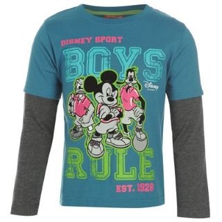 Disney Mickey Long Sleeve T Shirt 3-4yrs NEW