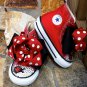 Ladybug Swarovski Converse Infant/Toddler Size