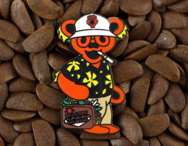 BHO Grateful Dead Bear Pins Dancing Duke Gonzo Fear & Loathing Las Vegas Pin