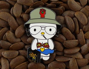 BHO Pins Girl Cat Gonzo Fear And Loathing Pin Dab Dabbing 420 710