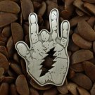 Grateful Dead Pins Jerry Garcia Hand Lighting Bolt Pin