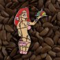 Jessica Rabbit Pins Fantasy Pin Zombie Waitress Brain Cake On Tray