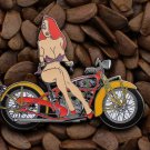 Jessica Rabbit Pins Fantasy Motorcycle Bobber Chopper Pin