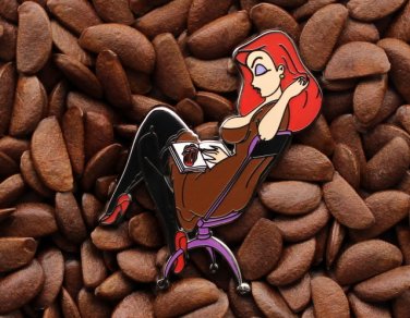 Jessica Rabbit Pins Study Pin Tongue In Book