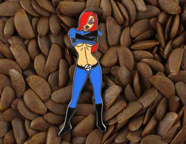Jessica Rabbit Pins Invisible Woman Superhero Pin