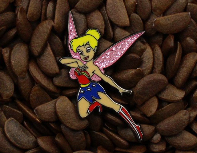 Tinker  Bell Pins Tinkerbell Wonder Woman Pin