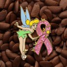 Pink Ribbon Pins Angel Tinkerbell Tinker Bell Pin