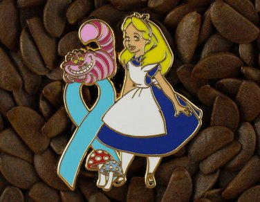 Blue Ribbon Pins Alice & Cheshire Cat Pin