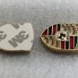 Porsche Crest Metal Car Emblem 1 1/5 Inch Tall Sticker