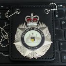 Australian Force Badge Security Officer With Leather Holder