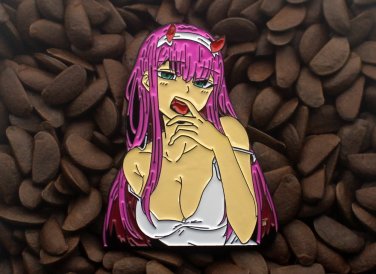 Zero Two 002 Pins  Darling In The Franxx Pin
