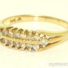 0.33 CTW Diamond Wedding Band 14K Yellow Gold