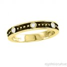 0.10 CTW DIAMOND 14K YELLOW GOLD BAND