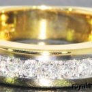 1/4 Carat Diamond Wedding Band 14K Yellow Gold