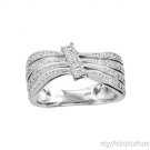 0.75 CTW DIAMOND RING 14K WHITE GOLD