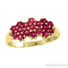 0.75 CTW PINK TOURMALINE RING 14K YELLOW GOLD