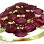 2.88 CTW CLUSTER MARQUISE RUBY RG
