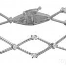 1.03 CTW DIAMOND TENNIS BRACELET 14K WHITE GOLD