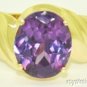Gold Ring Alexandrite Stone 10K Yellow or White Gold