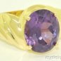 Gold Ring Alexandrite Stone 10K Yellow or White Gold