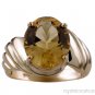 Gold Ring Alexandrite Stone 10K Yellow or White Gold