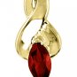 0.25 CTW Ruby Pendant 10K Yellow Gold