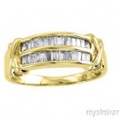1.00 CTW Diamond Ladies Ring 14K Yellow Gold