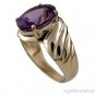 Gold Ring Alexandrite Stone 14K Yellow or White Gold