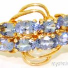 1.76 CTW Tanzanite Ring 14K Yellow Gold