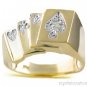 Gambling Diamond RING 14K White Gold Lucky Poker Ring
