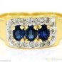 Gambling Diamond RING 14K White Gold Lucky Poker Ring