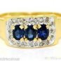 Gambling Diamond RING 14K White Gold Lucky Poker Ring