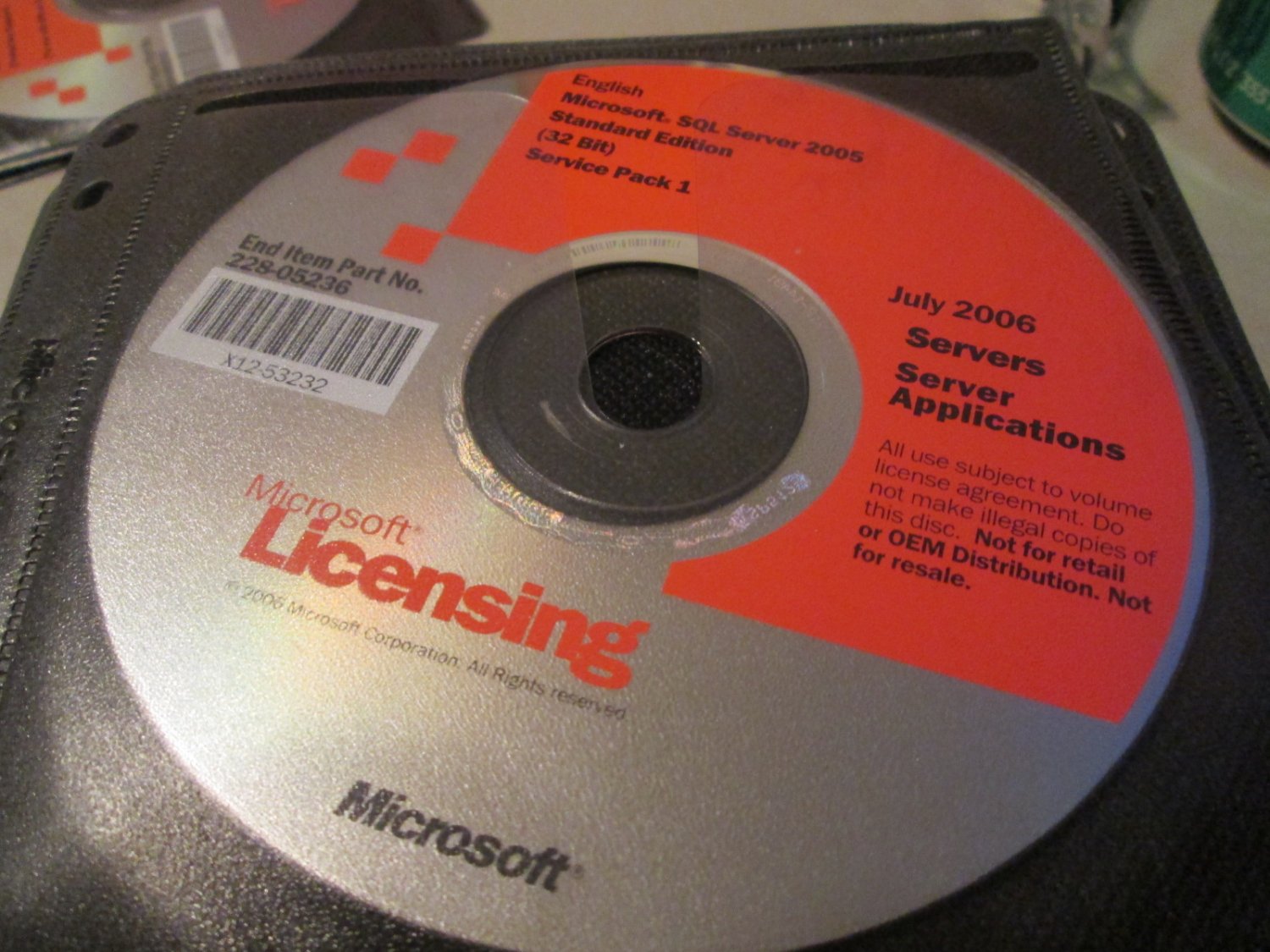 Microsoft sql server 2005 standard edition