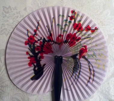 Paper Fans, Decorative, Hand Held, by "Oriental Breeze"