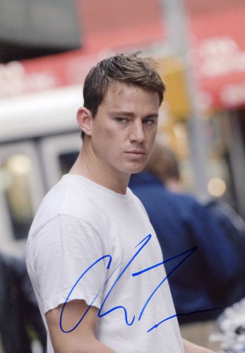 CHANNING TATUM  Signed Autograph 8x10 inch. Picture Photo REPRINT