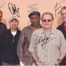 ORIGINAL AVERAGE WHITE BAND 8x10 Signed in Person by ALL 5 Autograph Photo