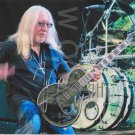 ORIGINAL MICK BOX of URIAH HEEP  8x10 Signed  Autograph Photo