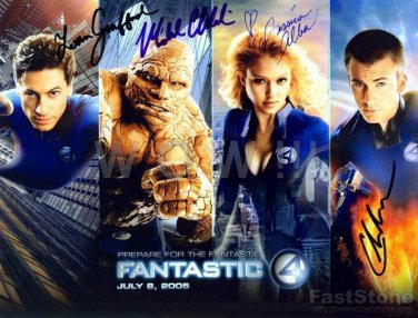 FANTASTIC Cast Signed Autograph 8x10 inch. Picture Photo REPRINT