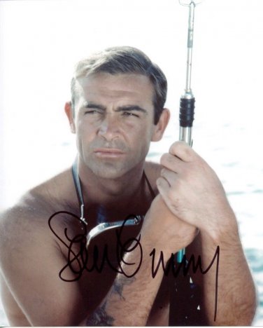 SEAN CONNERY  Signed Autograph 8x10 inch. Picture Photo REPRINT